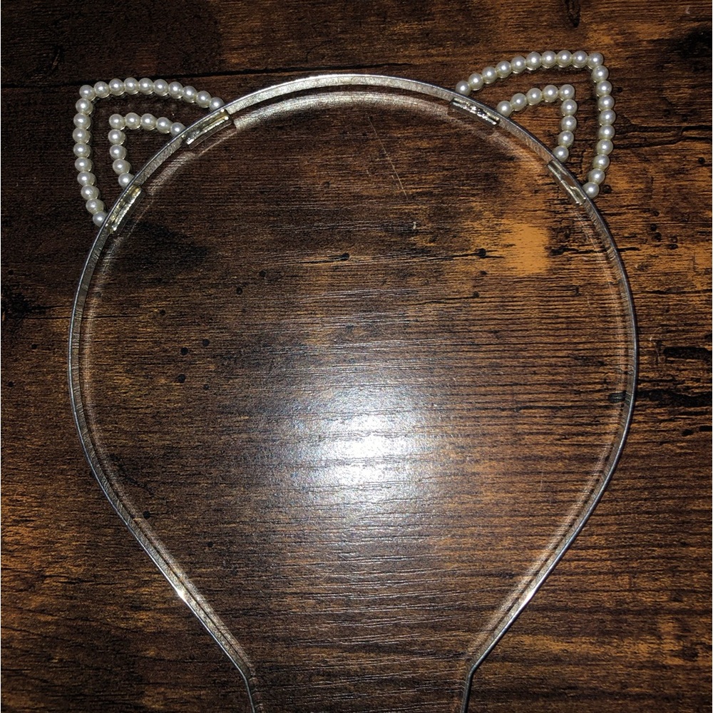 PEARL CAT EAR HEADBAND